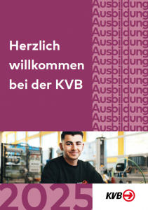 Ausbildungsbroschüre der KVB Köln